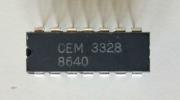 CEM 3328 VCF 24 dB/Oct. VC LPF Chip pour synthtiseur analogique