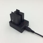 Chargeur double USB pour batterie de caméra modèle SJCAM