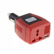 12V/230V Inverter-75Watts+USB plug