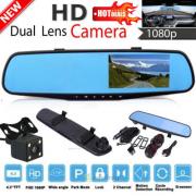 Dash Cam Video Camera Recorder Rearview Mirror