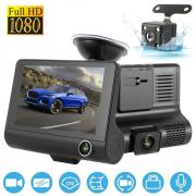 Dashcam Carway F-90-3 mit 3 objektiven