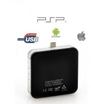 Accu/Chargeur mobile USB pour Smartphones & Tablettes