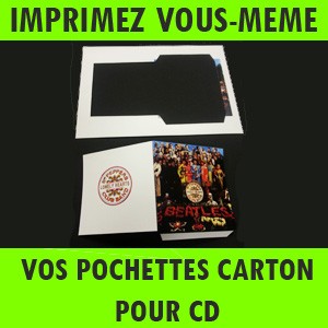 Pochette CD-DVD personnalisée